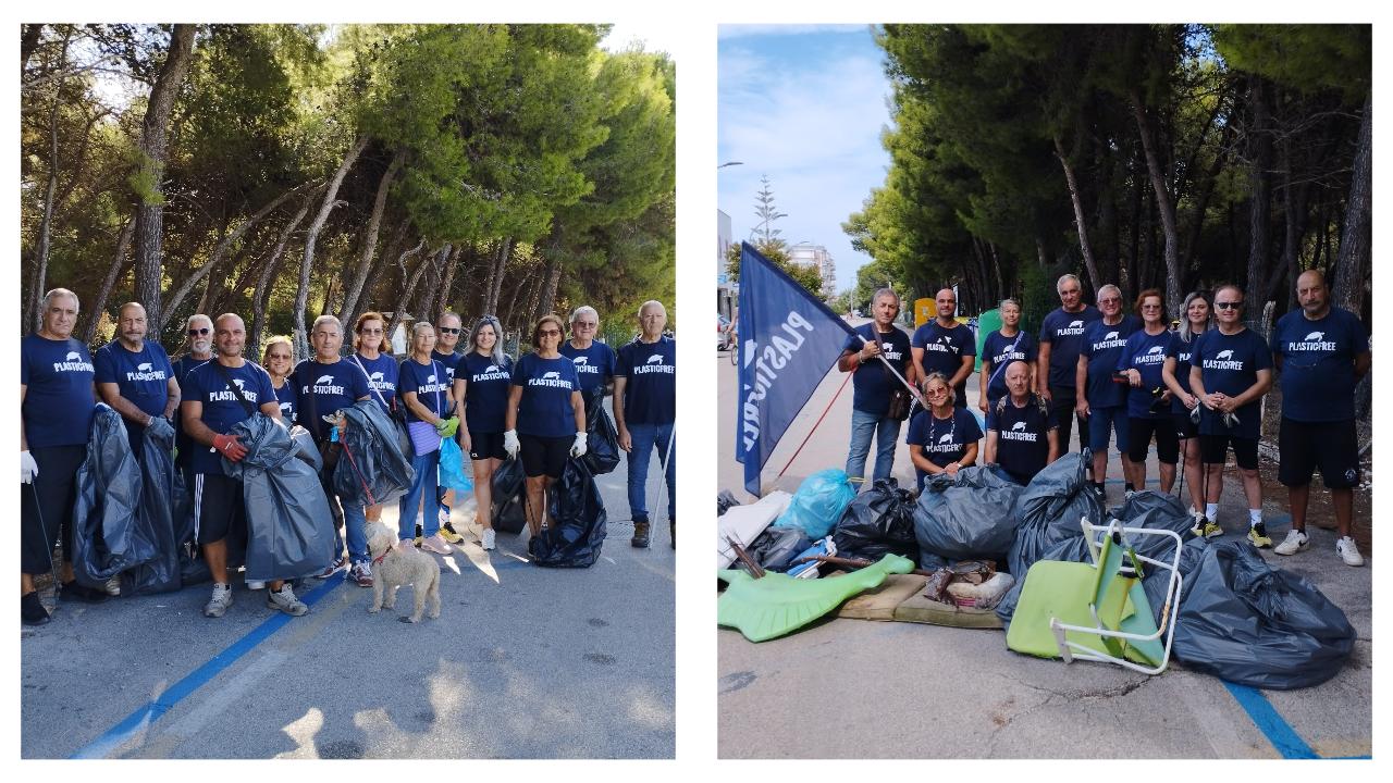 Una Terra che respira | A Campomarino Lido (CB) 160 kg di rifiuti rimossi in due ore: l’impegno dei volontari non si ferma