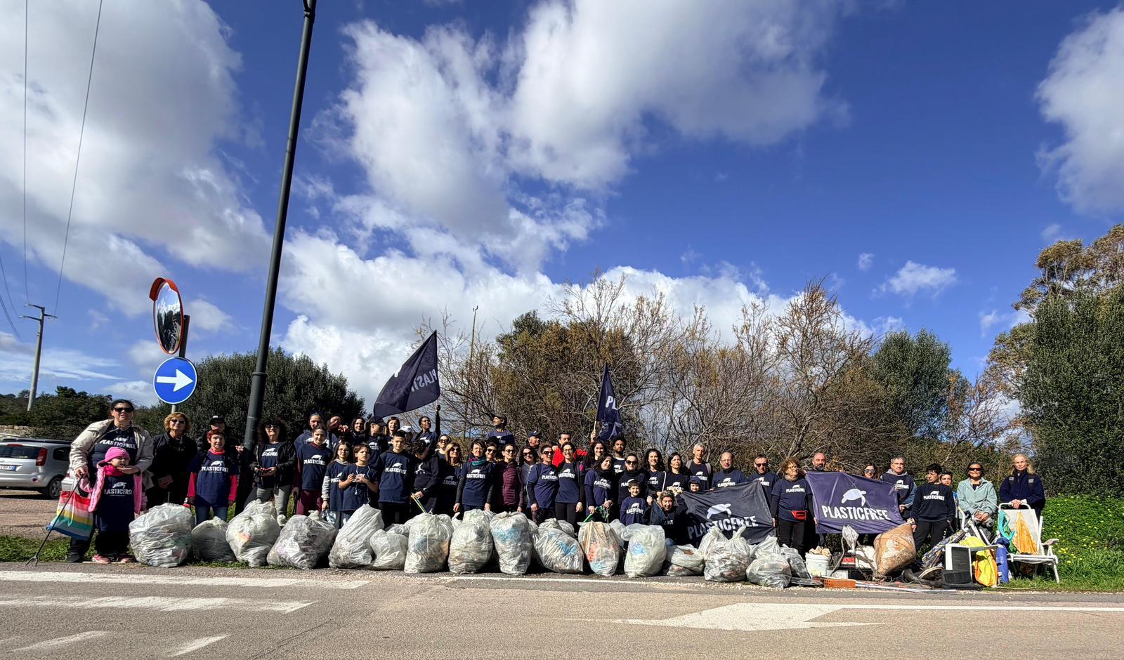 Ciclone Harry | Maxi pulizia ambientale su quattro spiagge di Olbia (OT): rimossi oltre 600 kg