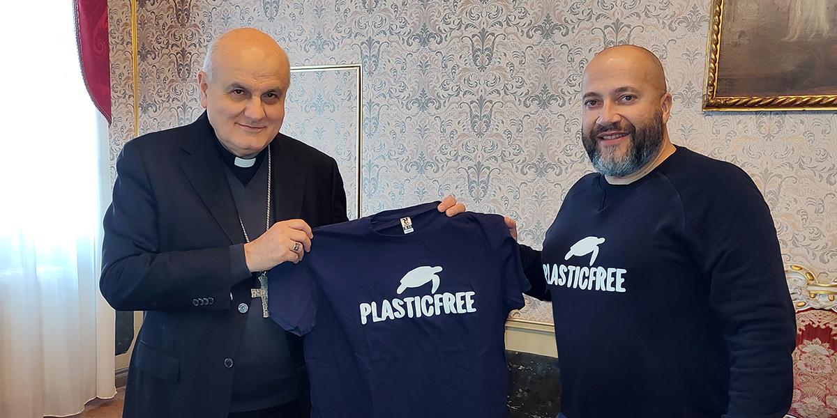 Primo patto di collaborazione tra una Diocesi e Plastic Free Onlus