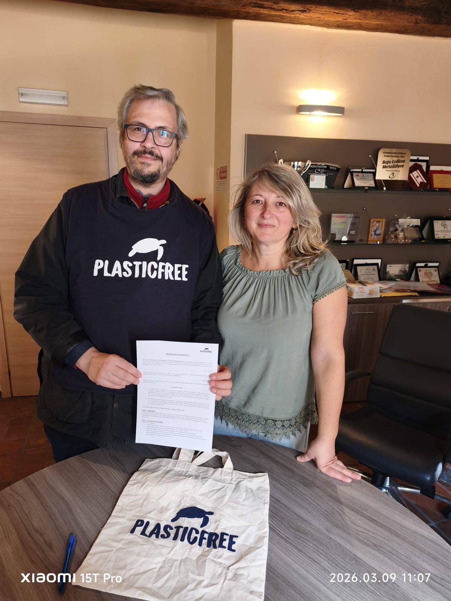 Plastic Free e Comune di Monterotondo Marittimo (GR) firmano il protocollo d’intesa per la tutela dell’ambiente
