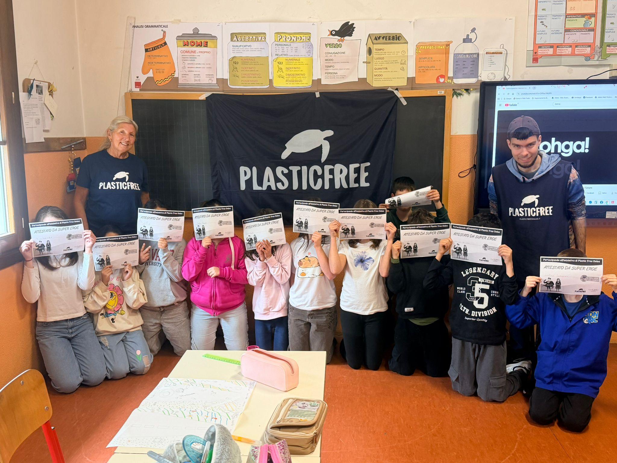A Castagnaro (VR), Plastic Free incontra gli studenti di Menà: al via un percorso di sensibilizzazione nelle scuole
