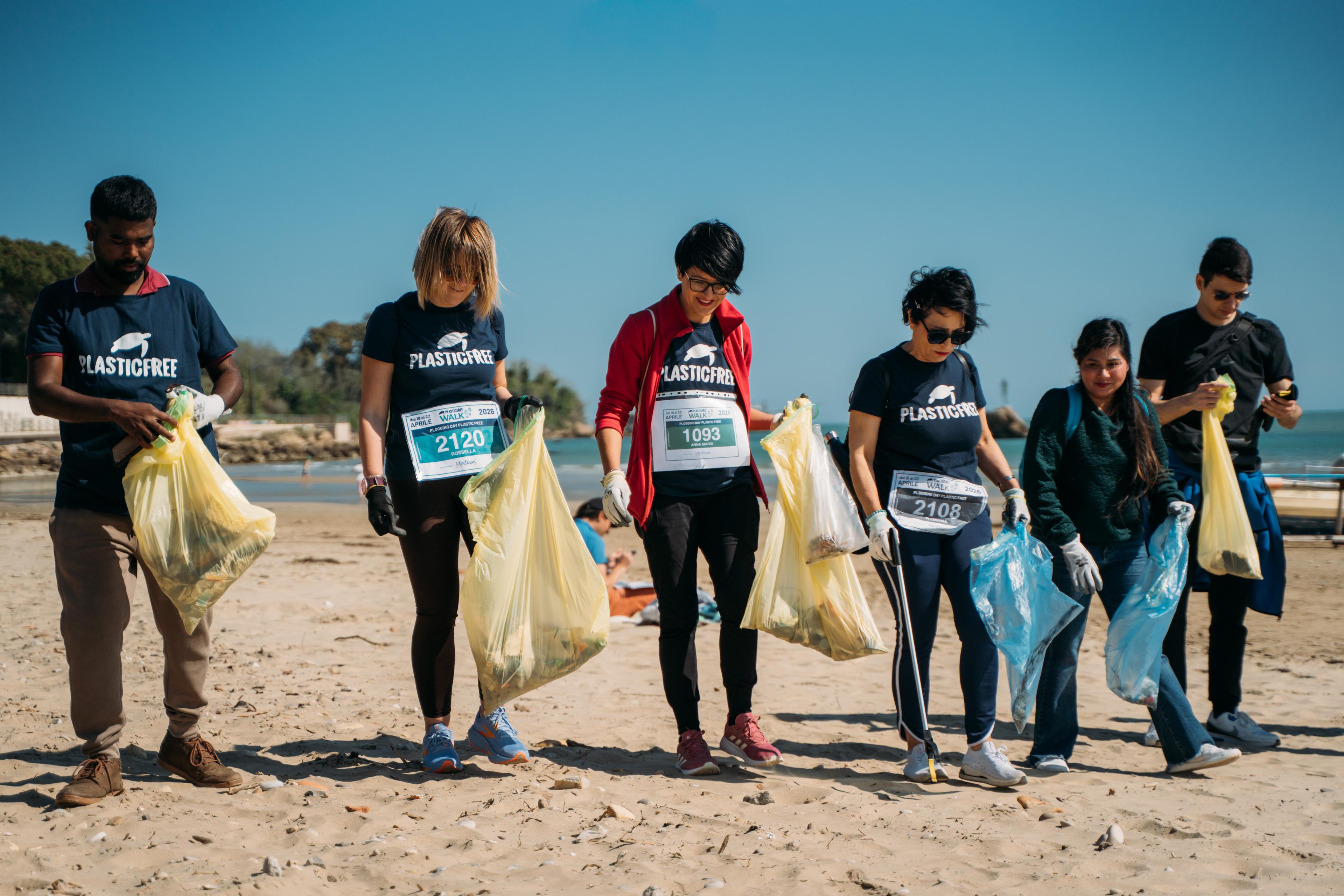 Giornata della Terra: Migliaia di volontari in azione con Plastic Free con il Plogging Day