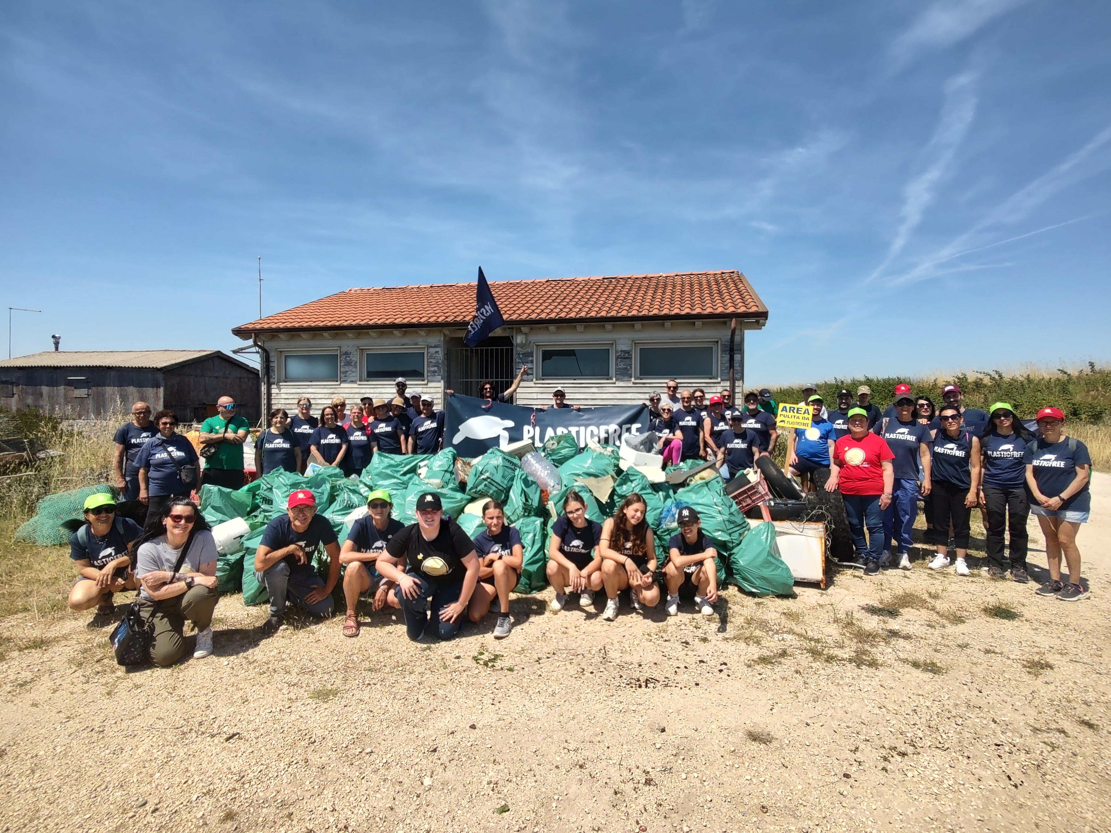 Nel Delta del Po oltre 2 tonnellate di rifiuti raccolti: Plastic Free celebra la Giornata ecologica regionale del Veneto tra biodiversità e tutela ambientale