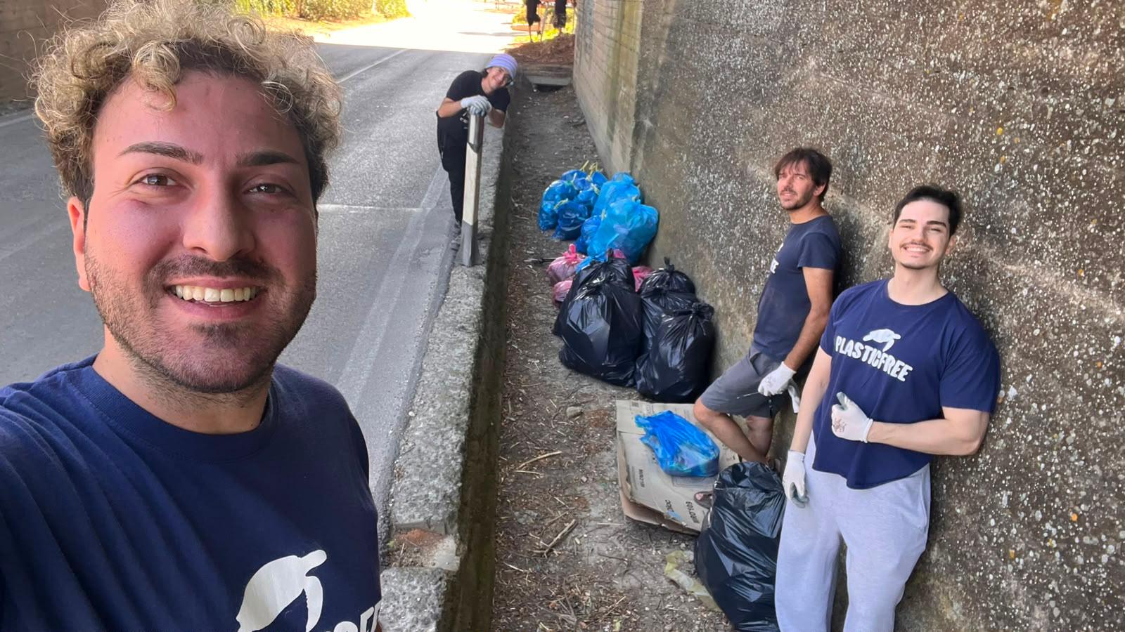 Plastic Free in azione ad Altamura (BA): ambiente più pulito con 196 kg di rifiuti rimossi