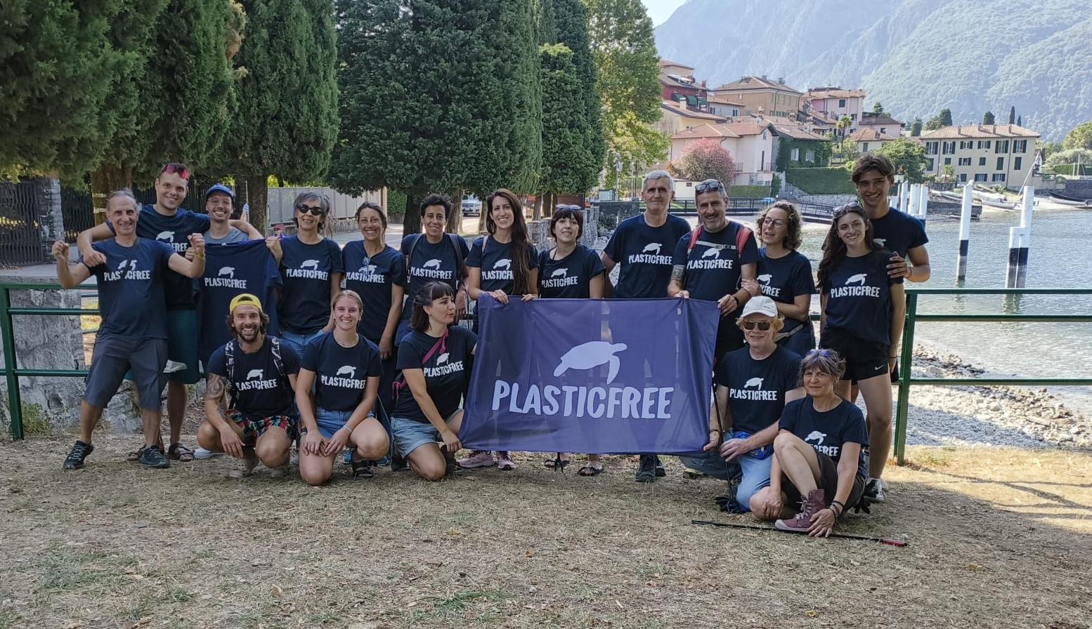 L’ondata blu torna sulle spiagge di Abbadia Lariana (LC): Plastic Free arriva a 284 kg di rifiuti rimossi