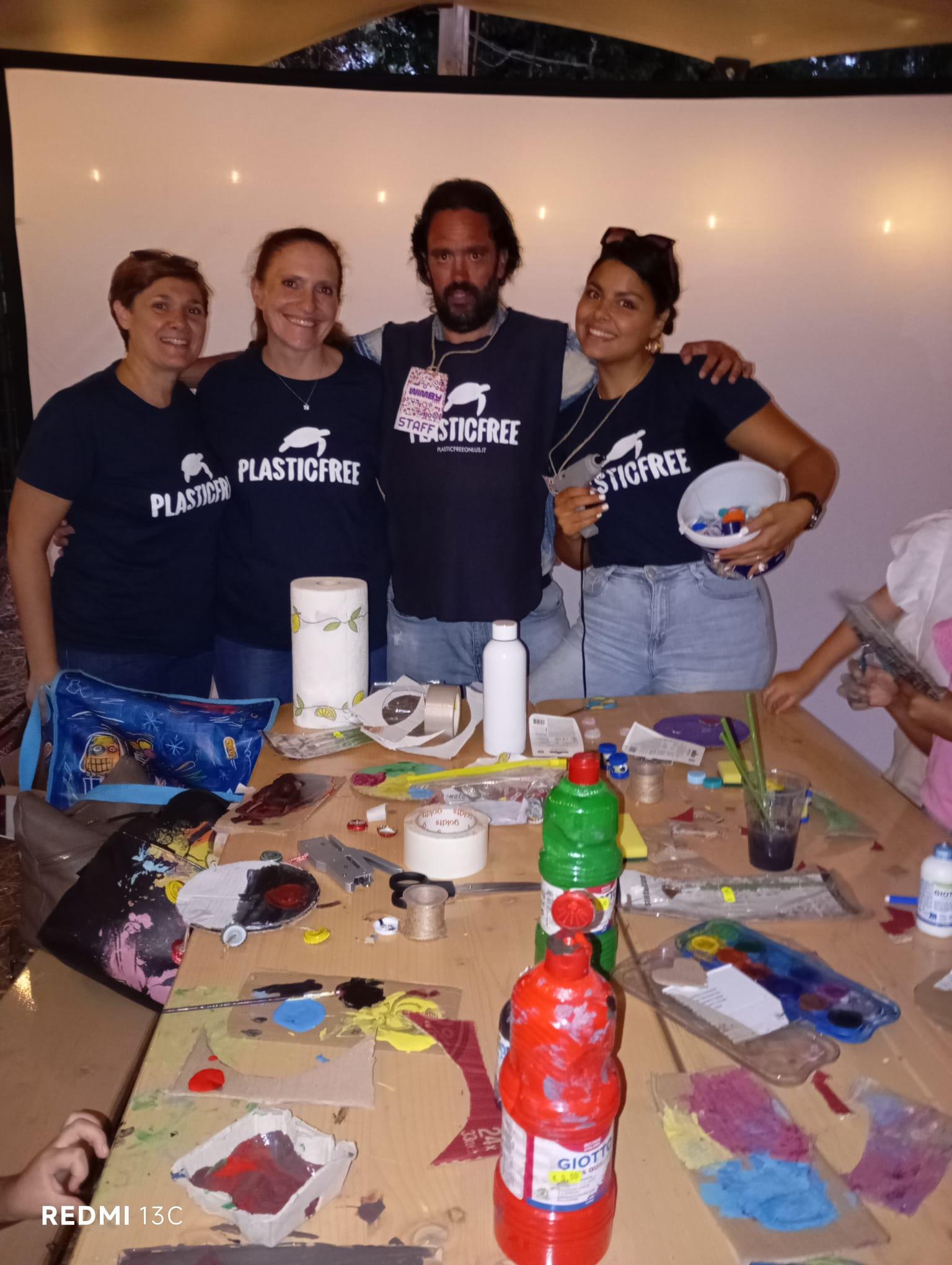 Bambini, riciclo e cura della casa comune: Plastic Free al Campo Laudato Sì di Caserta